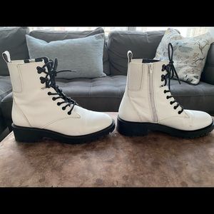 Steve Madden women’s combat boots size 8.5